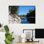 Ik dank jullie God voor deze geweldige dag. Poster (Thuiskantoor)