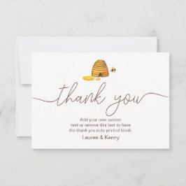 Ik dank u hartelijk dank bedankkaart