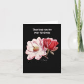 Ik dank u voor uw moed bedankkaart (Voorkant)