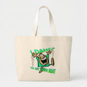 IK DANS OP MIJN EIGEN BEAT DANCE BAG TAS (Voorkant)