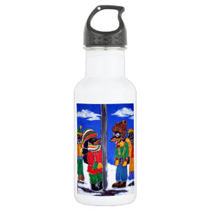 "IK DAPER JE DRIE KEER UIT" WATERFLES
