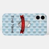 Ik date Zircons Banner Case-Mate iPhone Case (Achterkant (horizontaal))