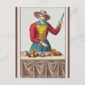 Ik de Magicus, zeven tarotkaarten Briefkaart (Voorkant)