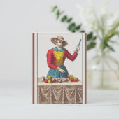 Ik de Magicus, zeven tarotkaarten Briefkaart (Staand voorkant)