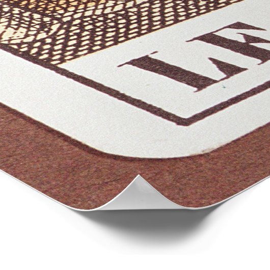 Ik de Magicus, zeven tarotkaarten Poster (Hoek)