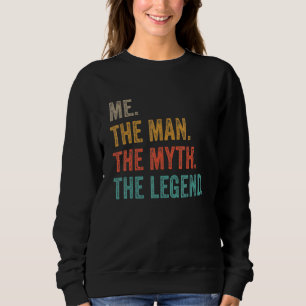 Ik De Man De Mythe De Legende Vintage Retro 5 Trui