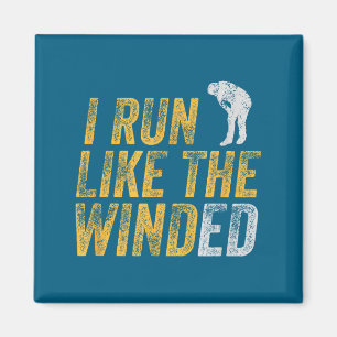 Ik de Ren Als Winded Wind Pun Magneet