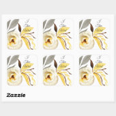 Ik de Wed Floral Wedding Stickers (Vel)
