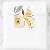 Ik de Wed Floral Wedding Stickers (Tas)