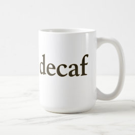 Ik decaf niet koffiemok