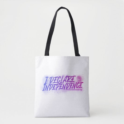 Ik Declare Independence Tote Bag (Voorkant)