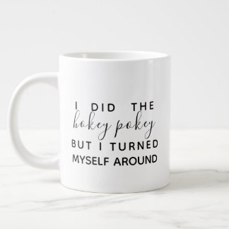 Ik deed de Hokey Pokey Grappige koffiemok Grote Koffiekop