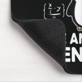 Ik deed de Wiskunde Het antwoord is pinguïn Muismat (Hoek)