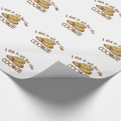 Ik deed het allemaal voor de Cookie Cadeaupapier (Hoek)
