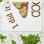 Ik deed het allemaal voor de Cookie Theedoek (Gevouwen)