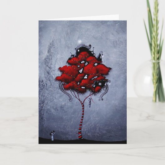 Ik deed het allen voor u feestdagen kaart (Voorkant)