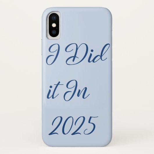 Ik deed het in 2025 Case-Mate iPhone case (Achterkant)
