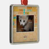 Ik deed het niet metalen ornament (Rechts)