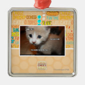 Ik deed het niet metalen ornament (Voorkant)