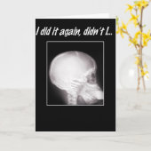 Ik deed het opnieuw, nietwaar? Het spijt me zo. Kaart (Gele Bloem)