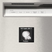 Ik deed het opnieuw, nietwaar? Het spijt me zo. Magneet (Insitu (Vaatwasser))