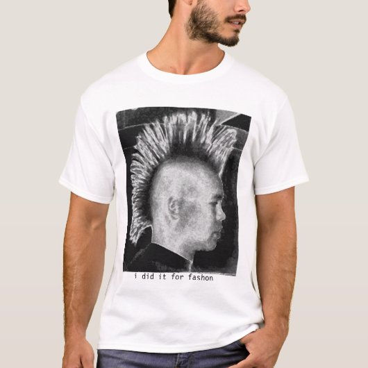 ik deed het voor fashon ( dames ) t-shirt (Voorkant)