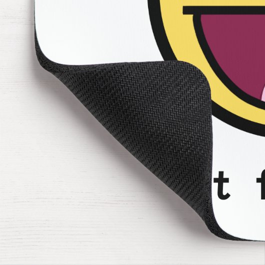 Ik deed het voor het lulz muispad muismat (Hoek)