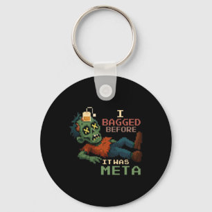 Ik deed het voor het Meta Pixel Zombie Gamer Npc w Sleutelhanger