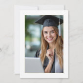 Ik deed IT Computer Science Graduation Party Foto Kaart (Achterkant)