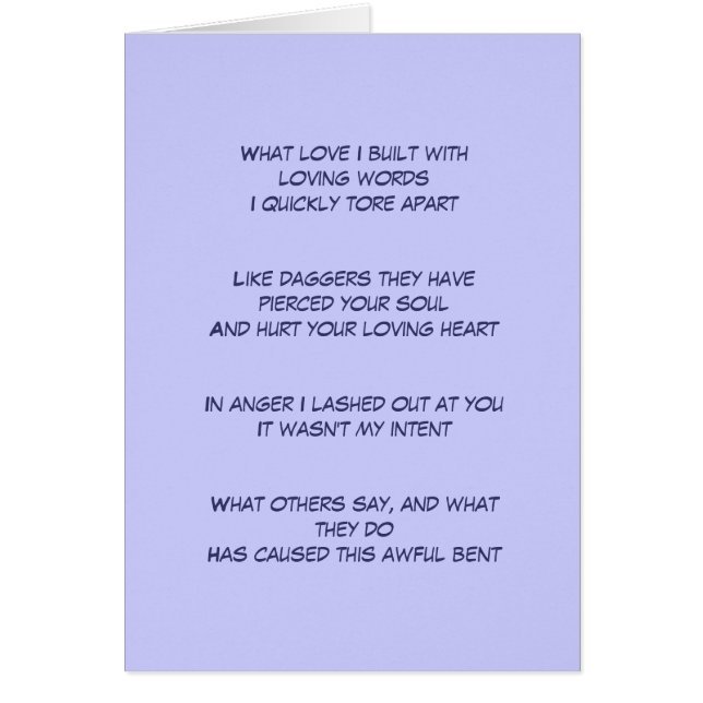 Ik deed je hart pijn (Voorkant)