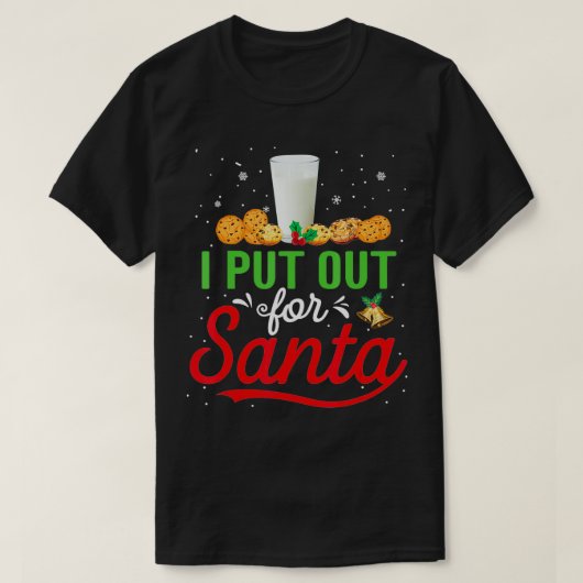 Ik deed mee voor de kerstkerst... t-shirt (Design voorkant)