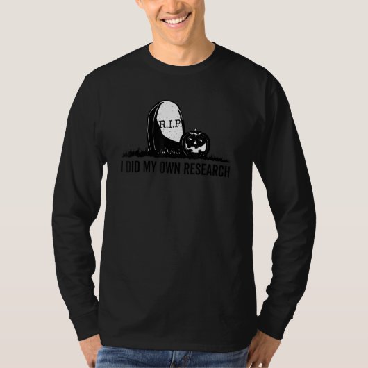 Ik deed mijn eigen Bedankt wetenschap T-shirt (Voorkant)
