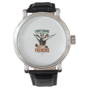 Ik deel alleen met mijn Franse vintage Franse Bull Horloge