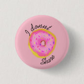 Ik deel niet ronde button 3,2 cm (Voorkant)