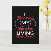 Ik deelde mijn reservedonor kaart (Gele Bloem)