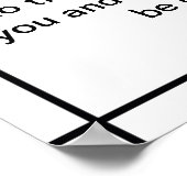 Ik denk aan de toekomst met jullie__Poster Poster (Hoek)