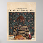 Ik denk aan het beëindigen van dingen poster (Voorkant)