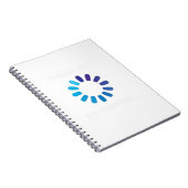 Ik denk aan het Shirt Computer Programmer Notitieboek (Rechterzijde)