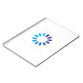 Ik denk aan het Shirt Computer Programmer Notitieboek (Linkerzijde)