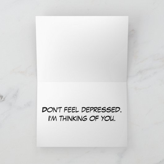 Ik denk aan je kaart Oscar de Cartoon Parrot. (Binnen)