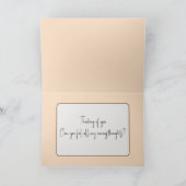 Ik denk aan je koffie bij het raam kaart (Binnen)