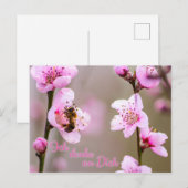 Ik denk aan jou! briefkaart (Voorkant / Achterkant)
