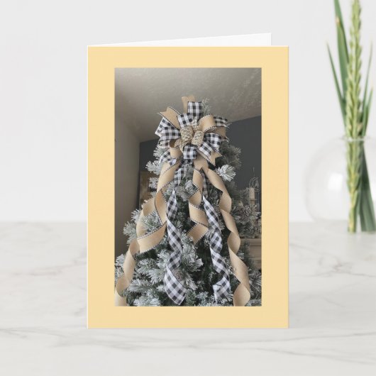 IK DENK AAN JOU DEZE KERST FEESTDAGEN KAART (Voorkant)