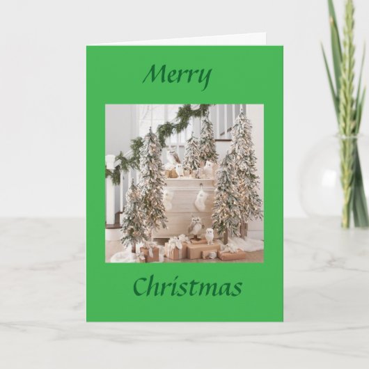 IK DENK AAN JOU DEZE KERST FEESTDAGEN KAART (Voorkant)