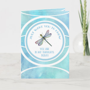 Ik denk aan jou, Dragonfly Kaart