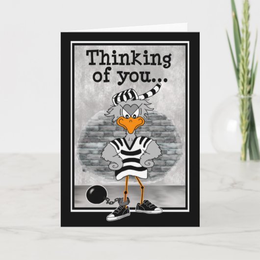 Ik denk aan jou: leeg van binnen. kaart (Voorkant)