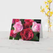 Ik denk aan jou | ROZEN Kaart (Gele Bloem)