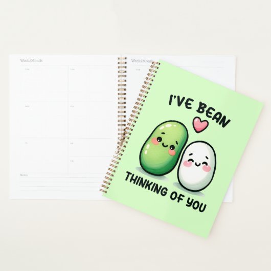 Ik denk aan jou Schattige Kawaii Planner (Display)