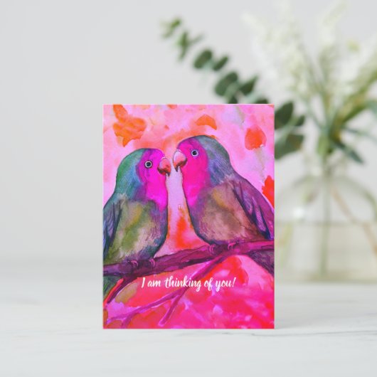 Ik denk aan jullie briefkaart (Staand voorkant)