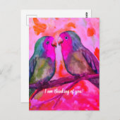 Ik denk aan jullie briefkaart (Voorkant / Achterkant)